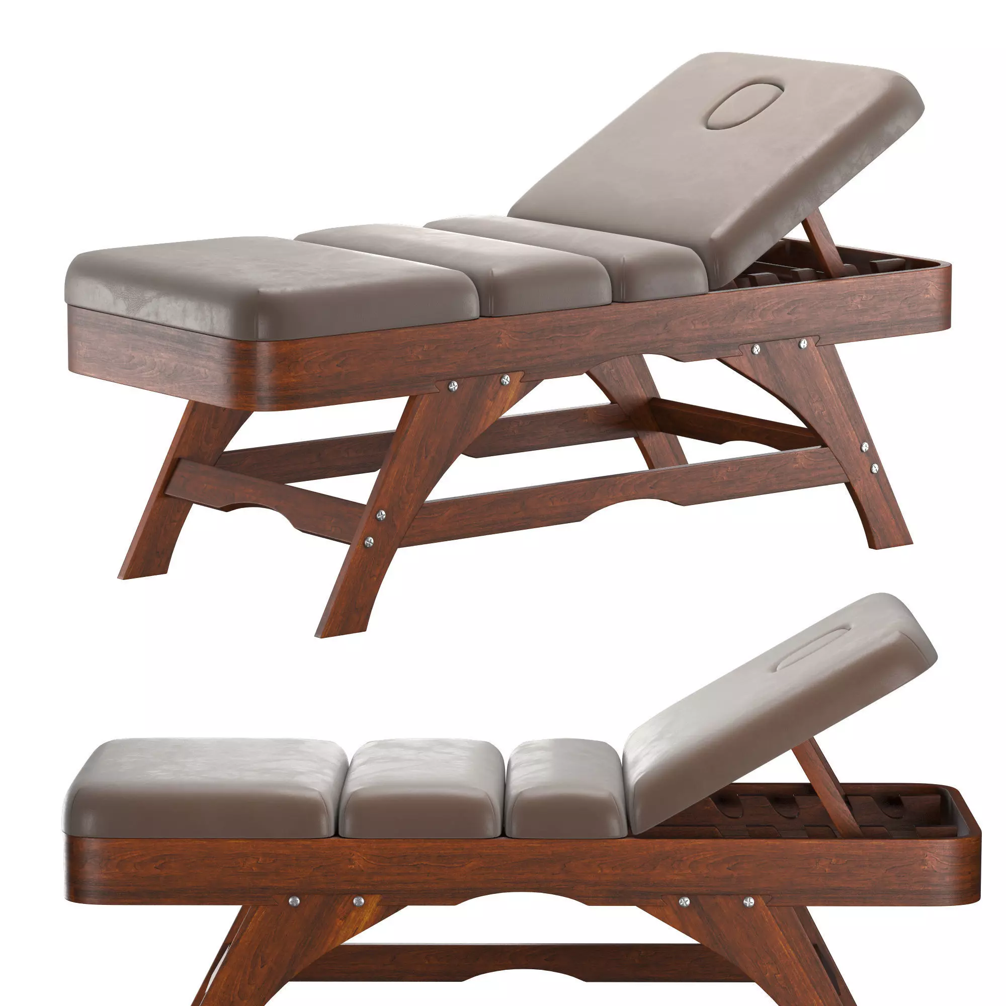 Kadambari Spa Massage Bed 3D model