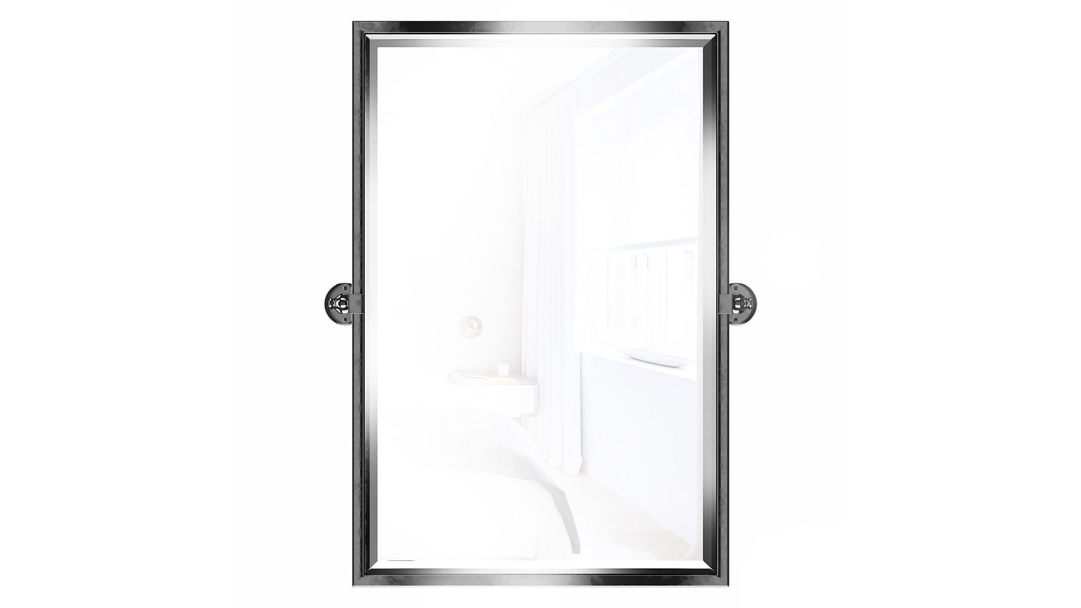 3D model Blakley Modern Contemporary Beveled Bathroom Vanity Mirror