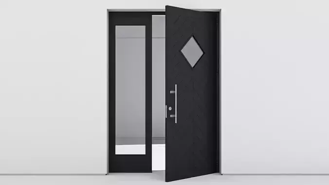 Aluminium door 136