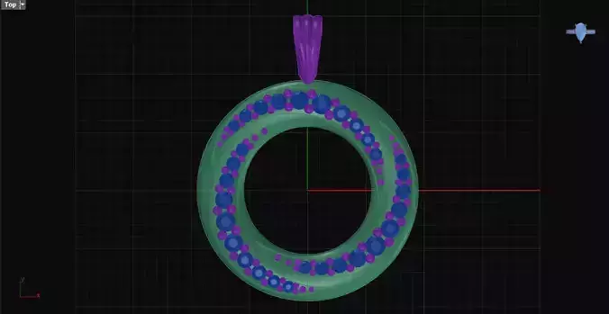 torus pendant
