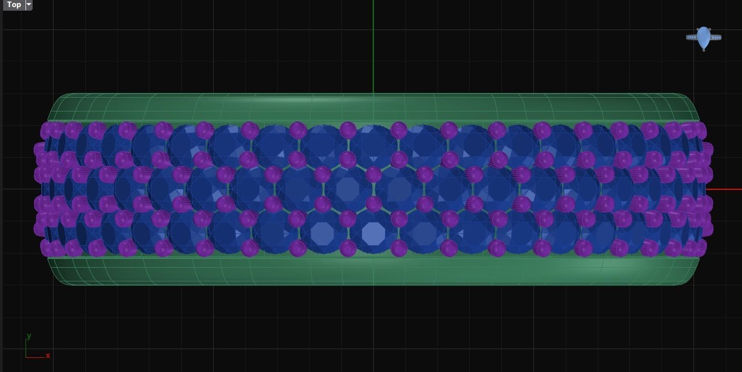 Pave wedding ring 3D print model_3