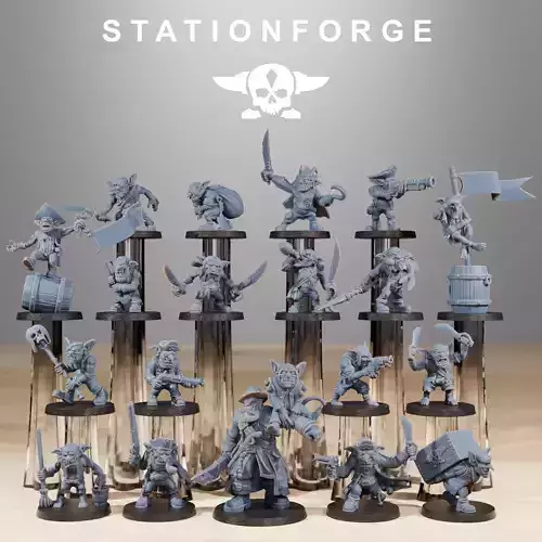 Gobs Pirates 3D print model
