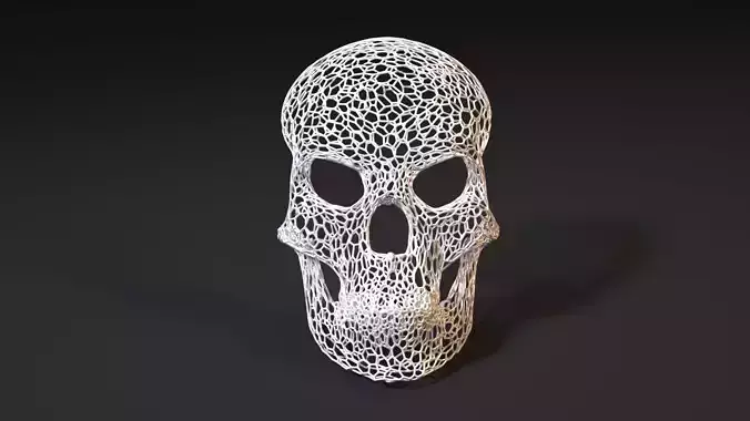 Evil Skull Mask 3D print model