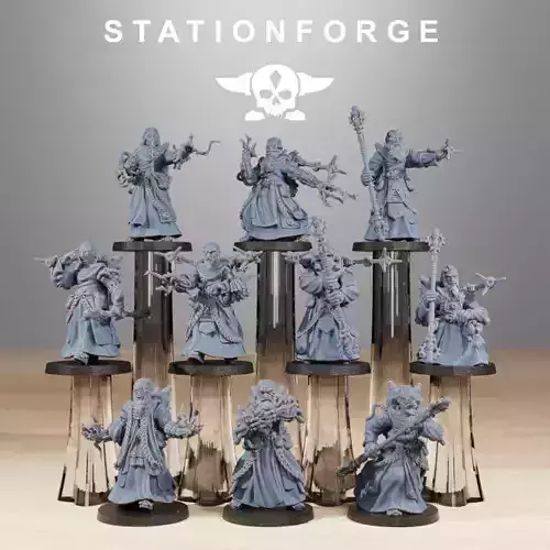 Forager Preachers 3D print model