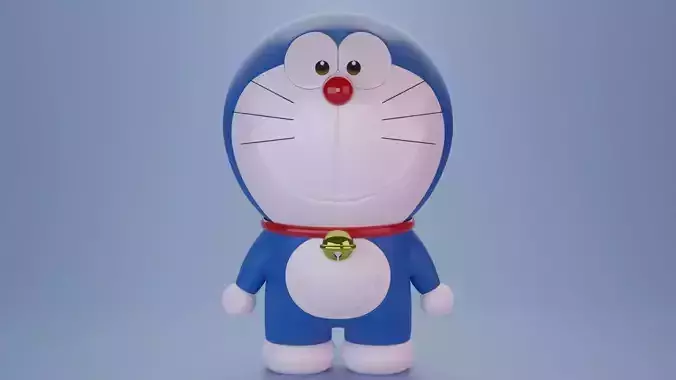 Doraemon- Stand By Me Doraemon 3D model rigged | CGTrader