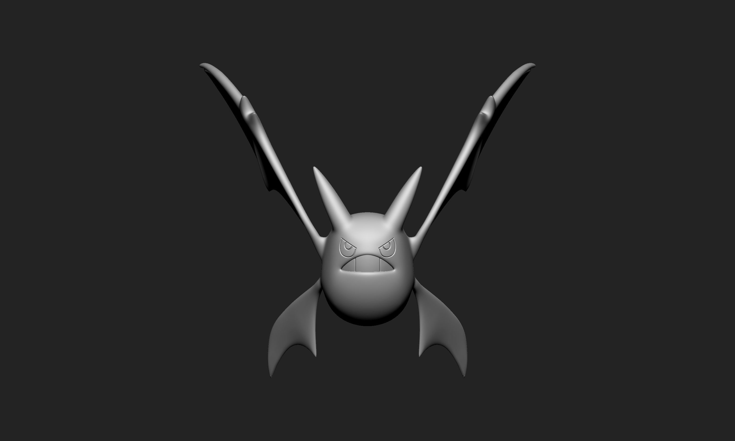 Pokemon - Crobat with 2 poses 3D print model_9