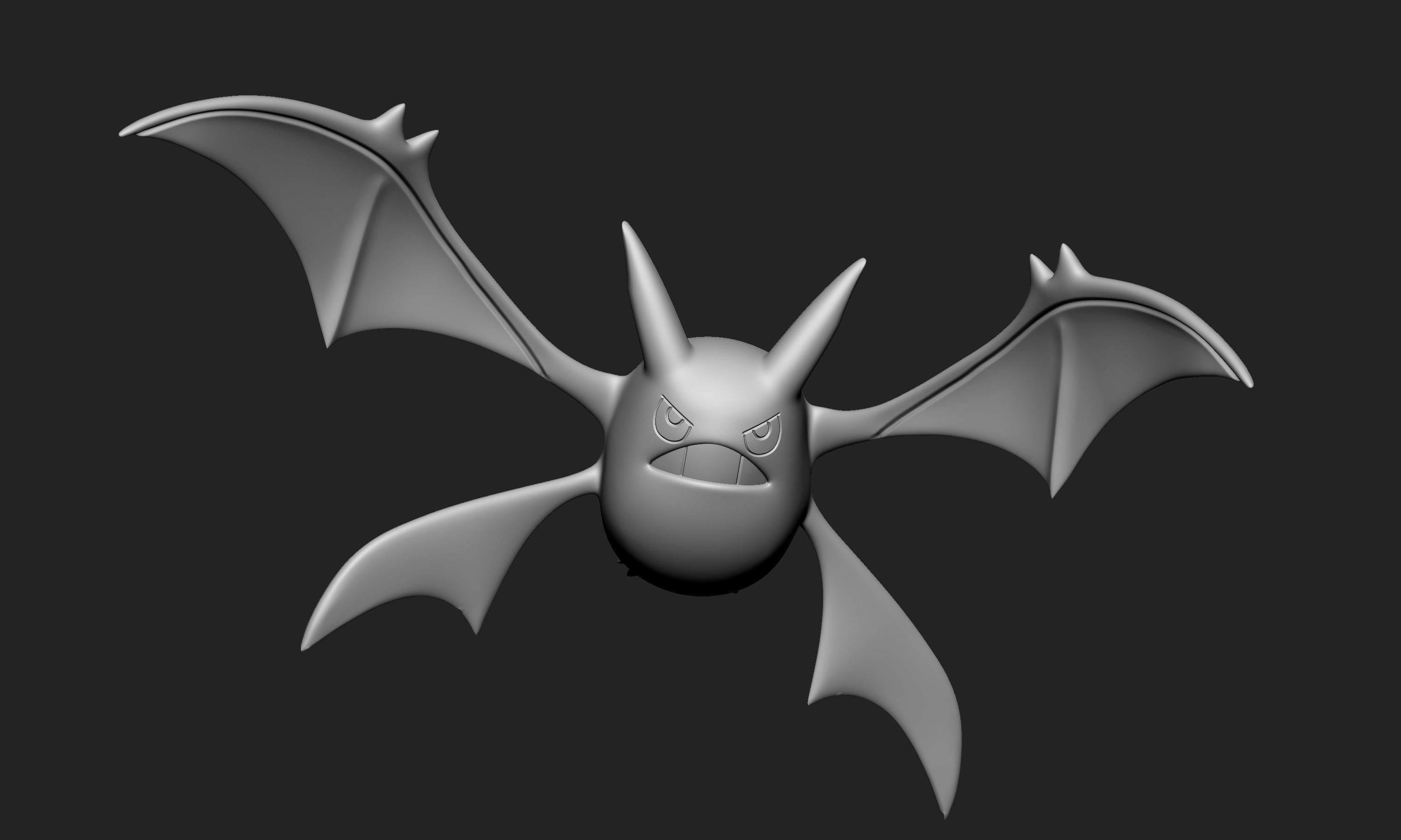 Pokemon - Crobat with 2 poses 3D print model_4