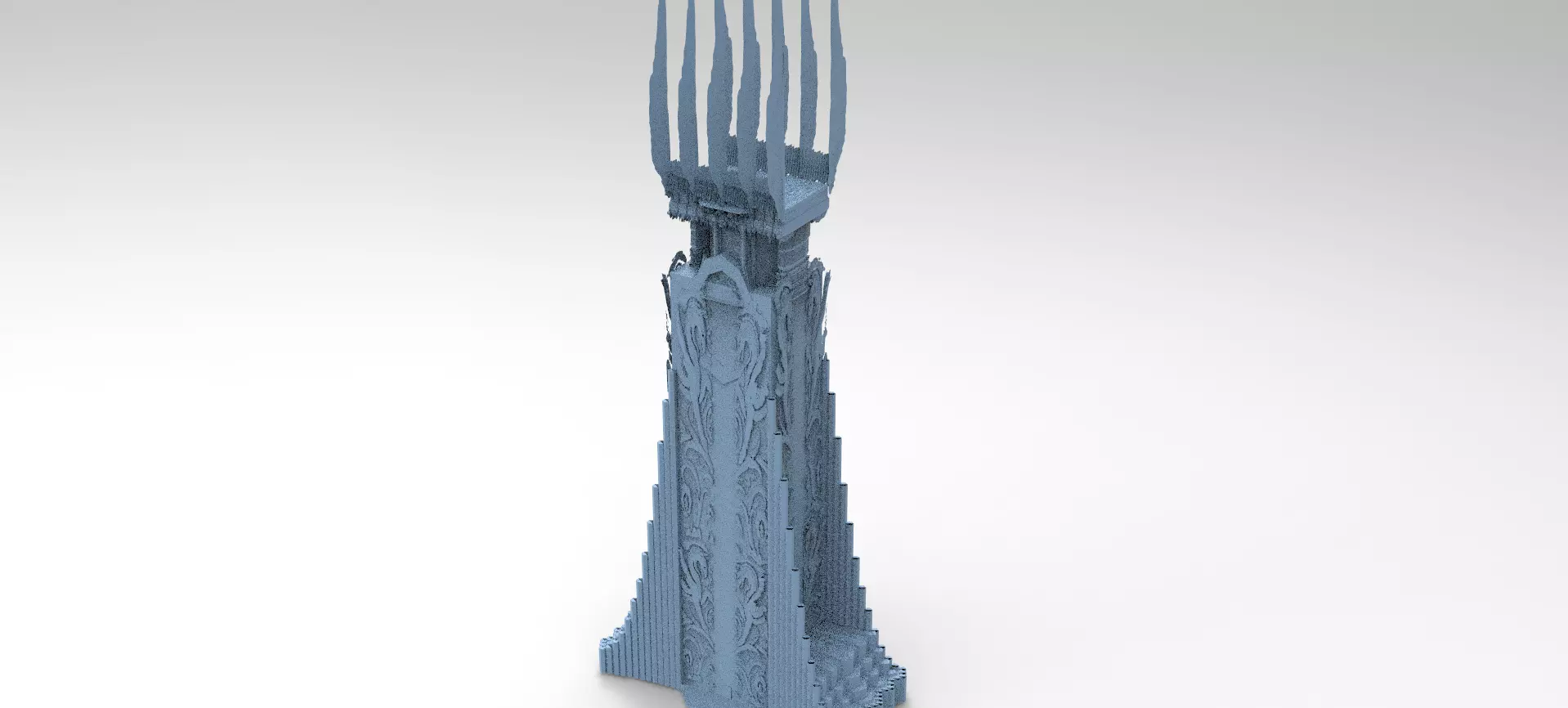 Norse Gods Tower 3 3D model