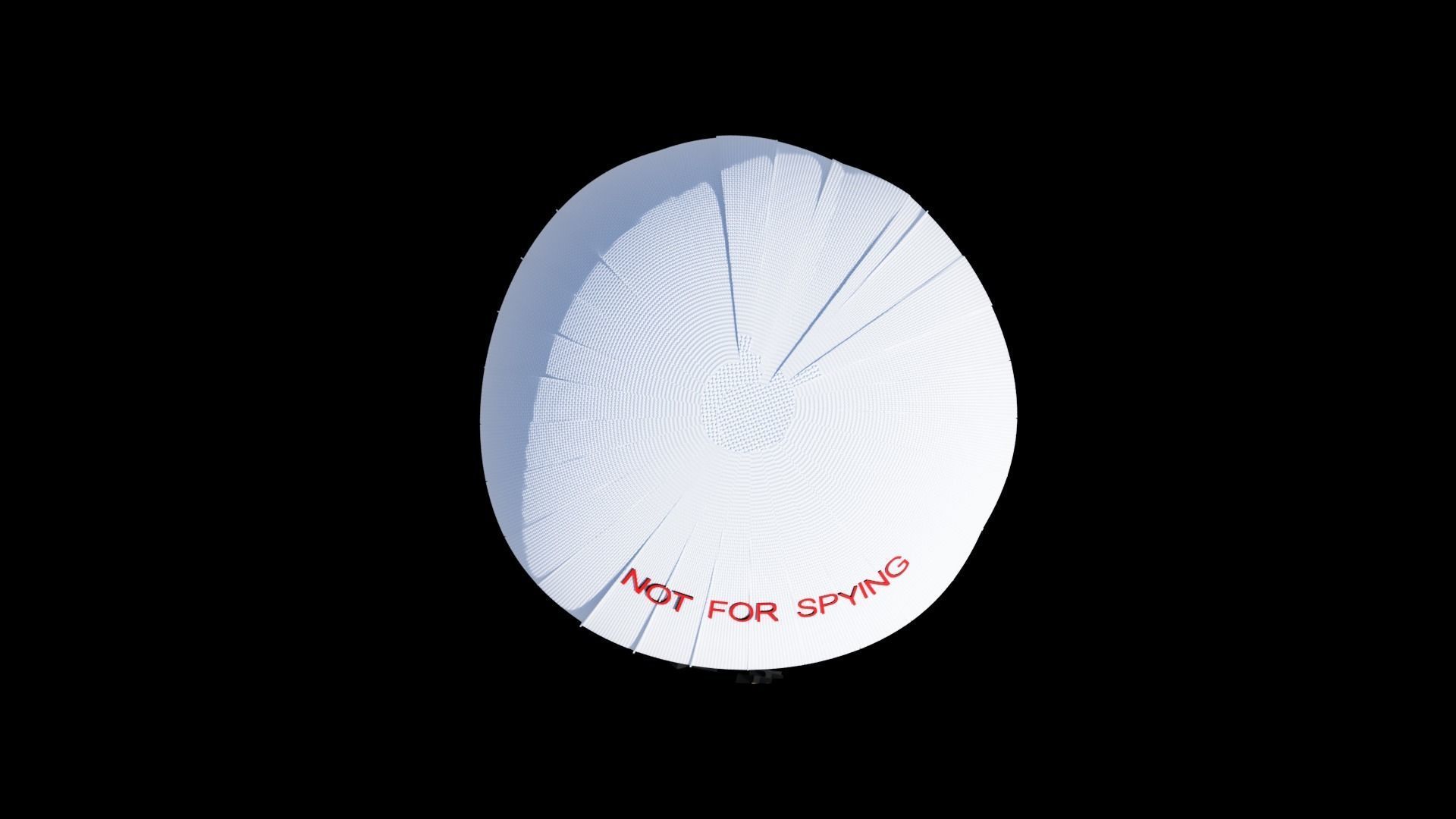 Not Spy Balloon That Was Shot Down With AIM-9X Sidewinder 3D print model_8