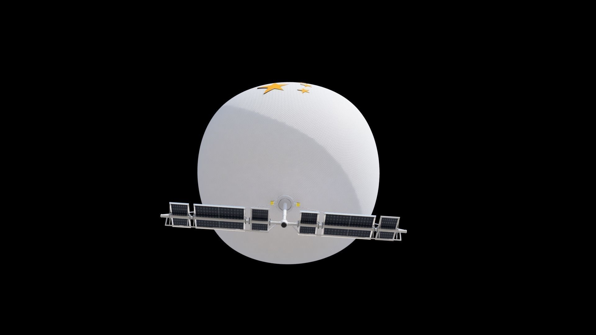 Not Spy Balloon That Was Shot Down With AIM-9X Sidewinder 3D print model_4