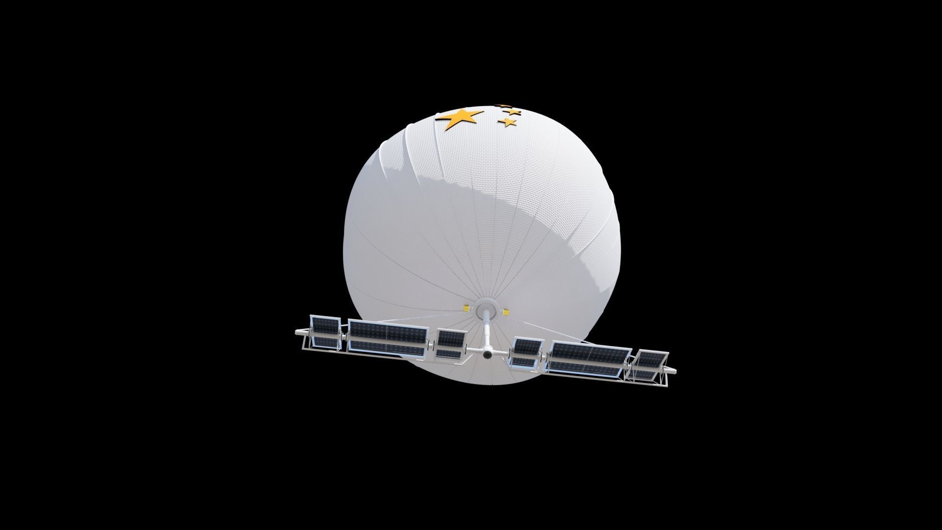 Not Spy Balloon That Was Shot Down With AIM-9X Sidewinder 3D print model_13