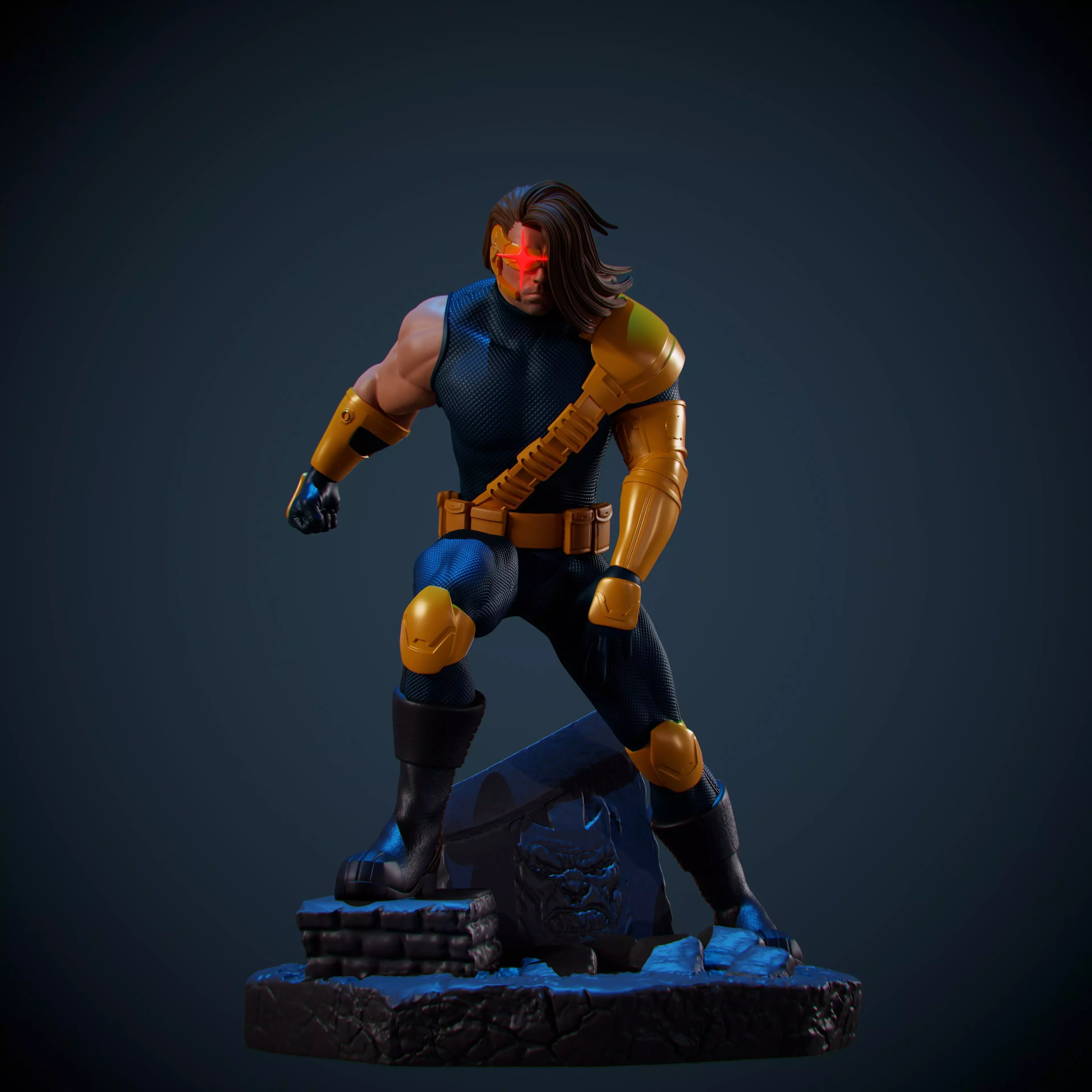 ciclops age of apocalipse 3D model