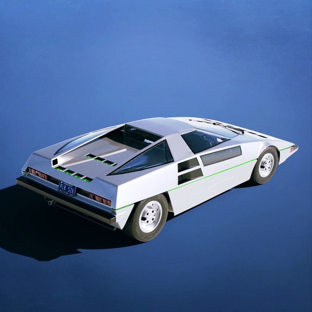 Dome Zero Concept P1 1978 3D model_2