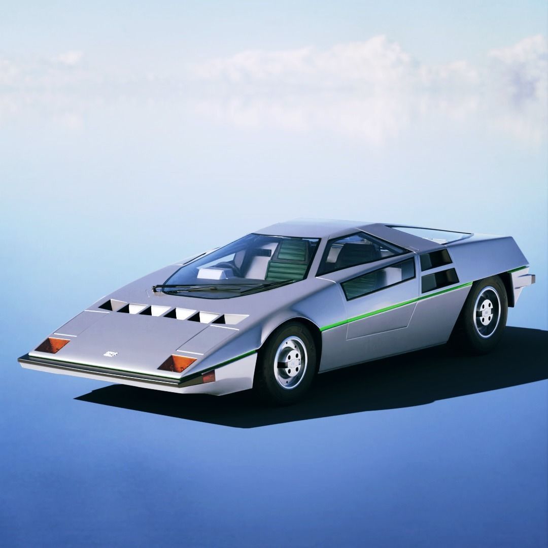 Dome Zero Concept P1 1978 3D model_3