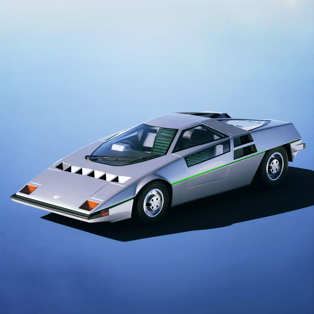 Dome Zero Concept P1 1978 3D model_0