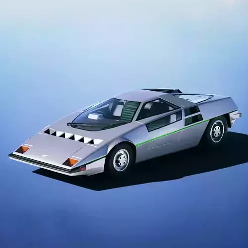 Dome Zero Concept P1 1978 3D model