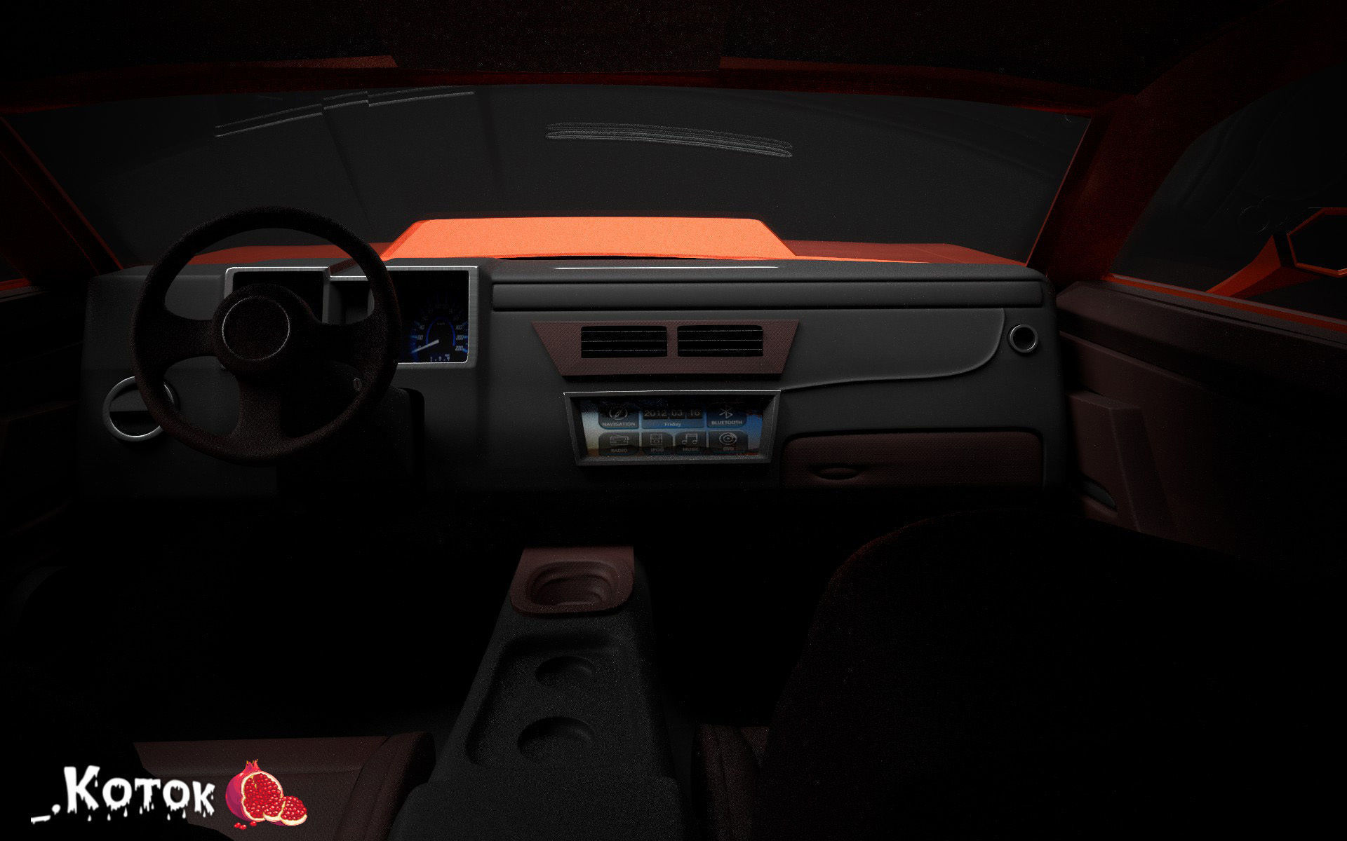 Chevrolet Camaro Free low-poly 3D model_16