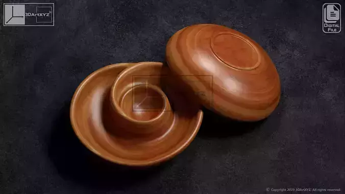 Spiral Bowl - CNC Files for Wood