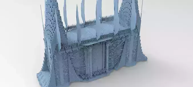 Norse Gods Engraved Tower 2