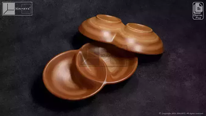 Circles Bowl - CNC Files for Wood