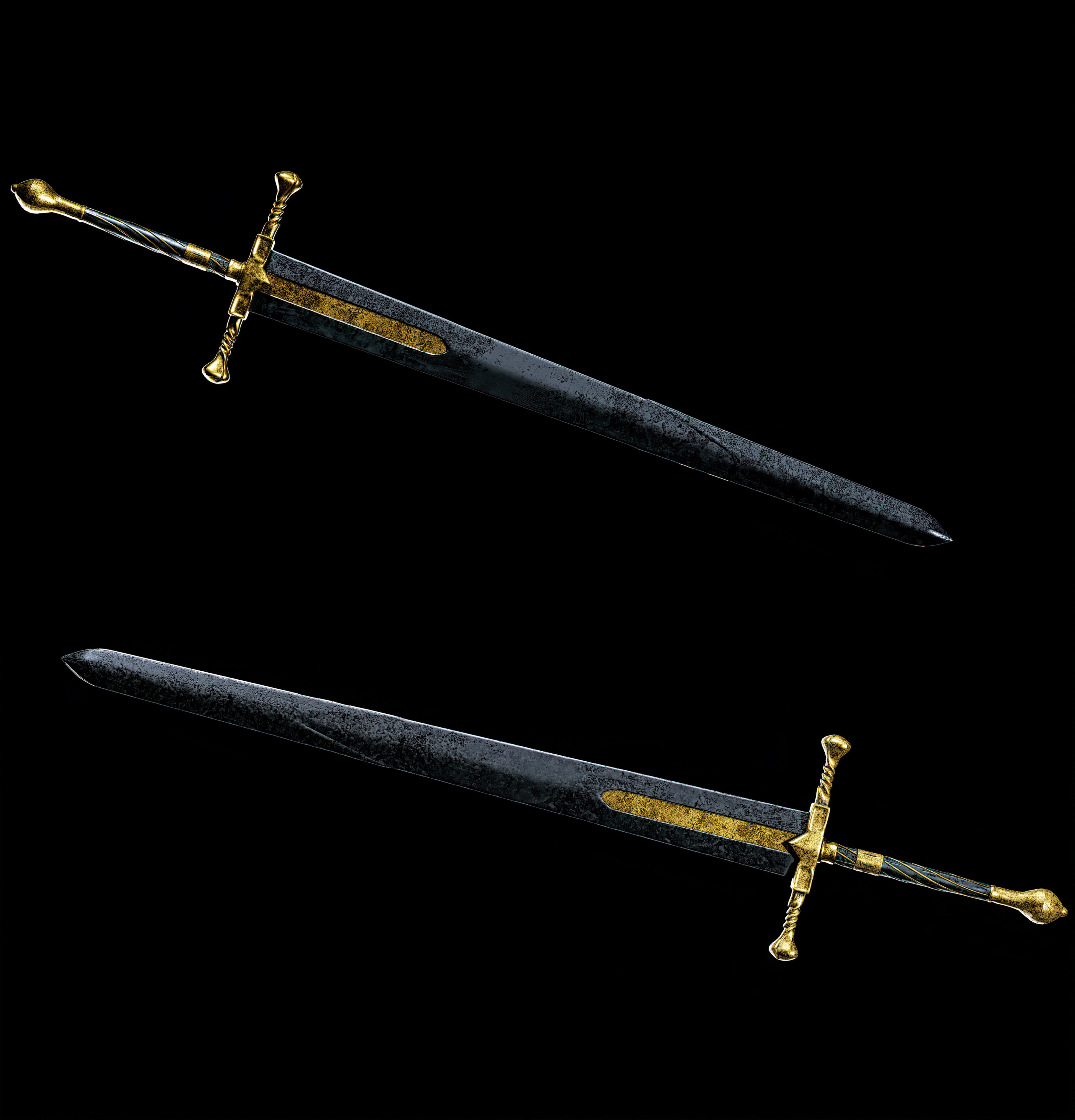 Blades of the lost 3D model_5