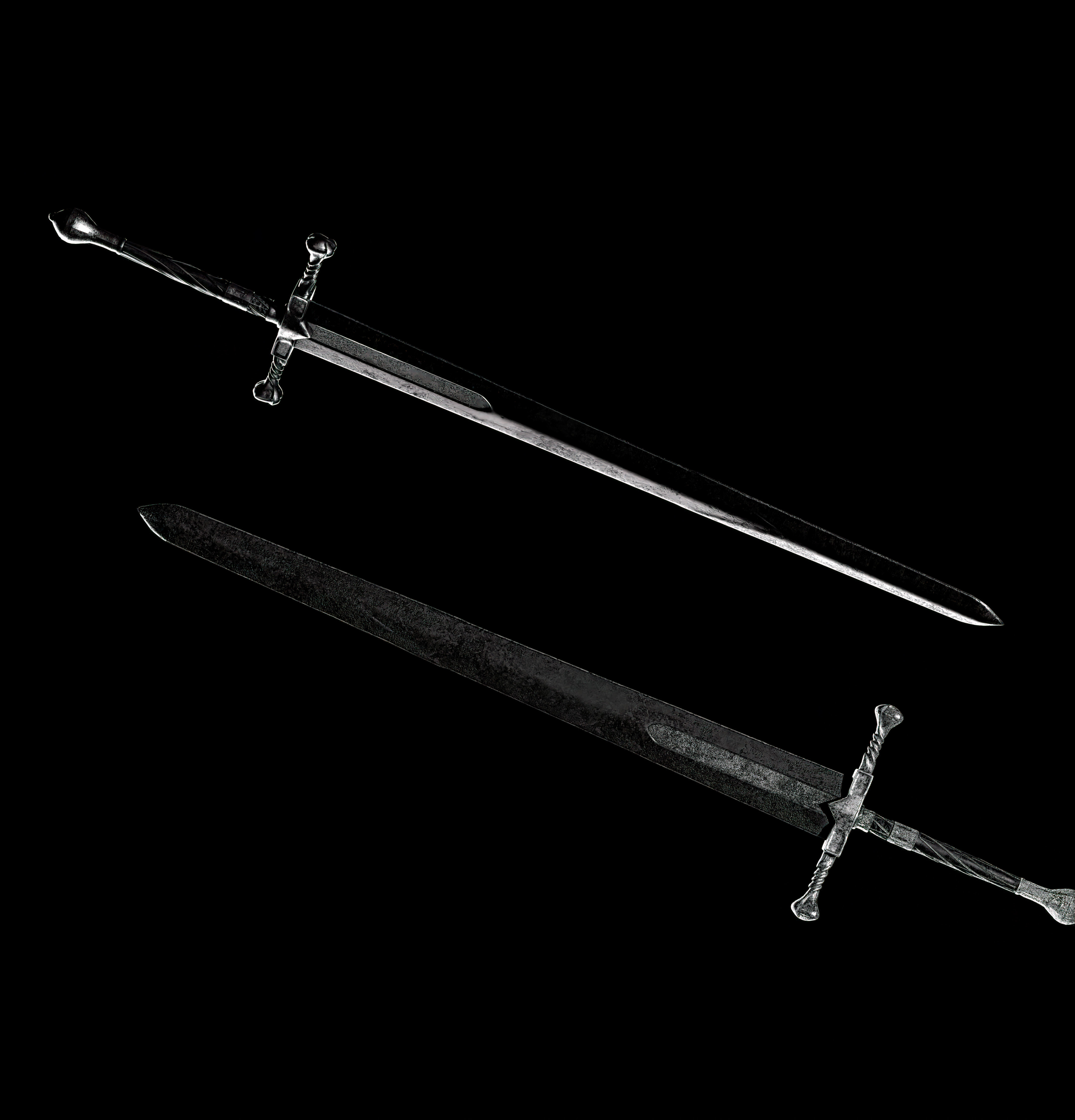 Blades of the lost 3D model_2