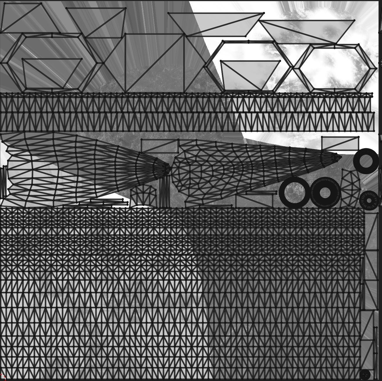 Magic sphere Low-poly 3D model_8