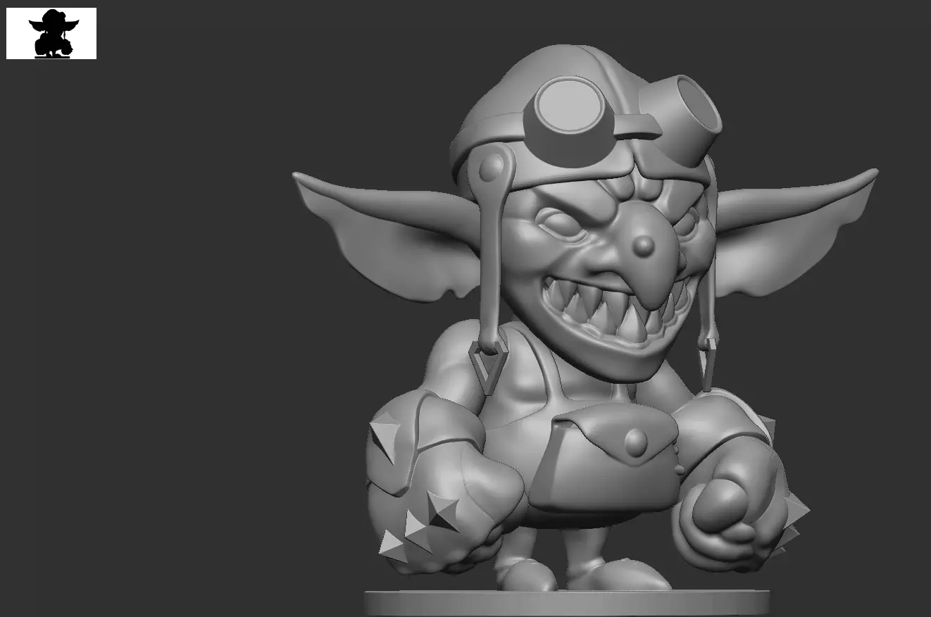 Goblin for Print 3D print model