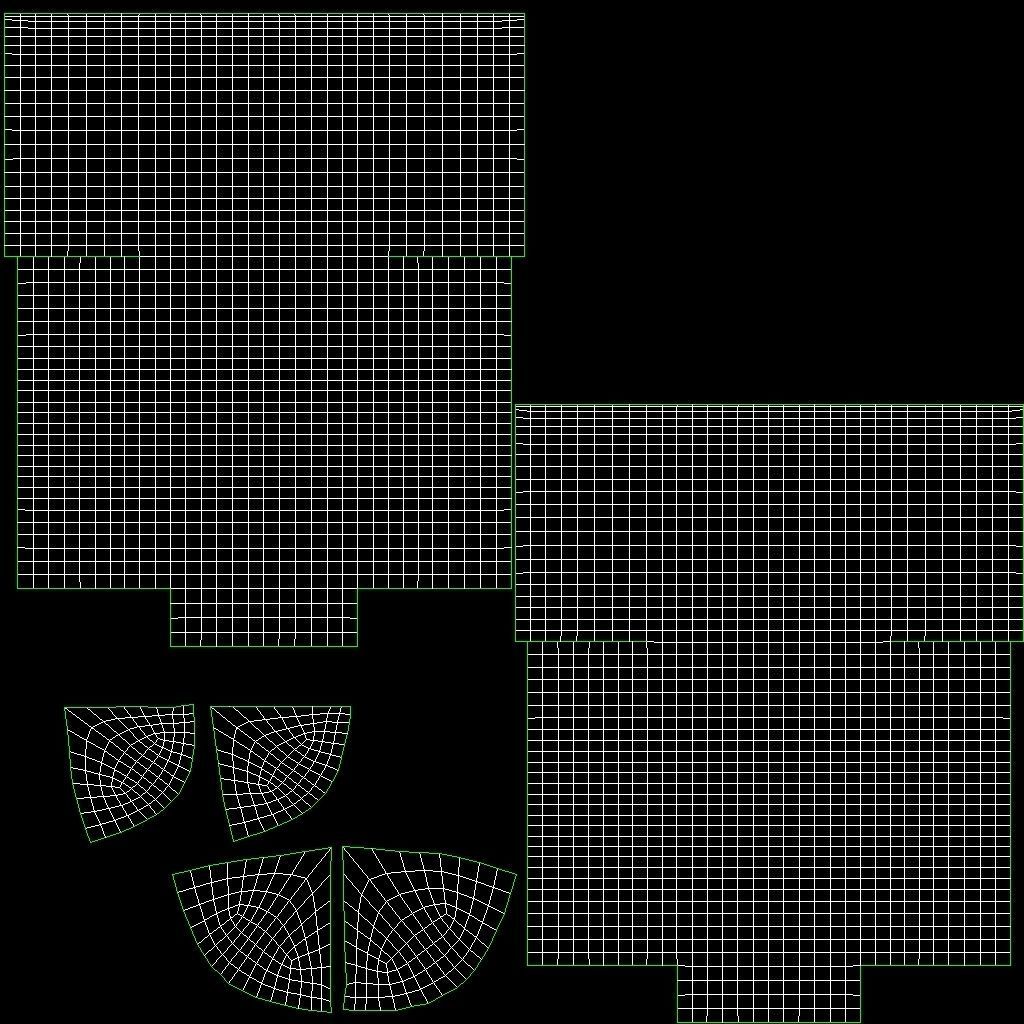 Lolita Kawaii Platform Vintage Shoes Low-poly 3D model_17