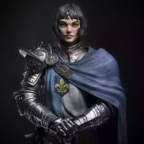 Joan of Arc 3D Print 3D print model