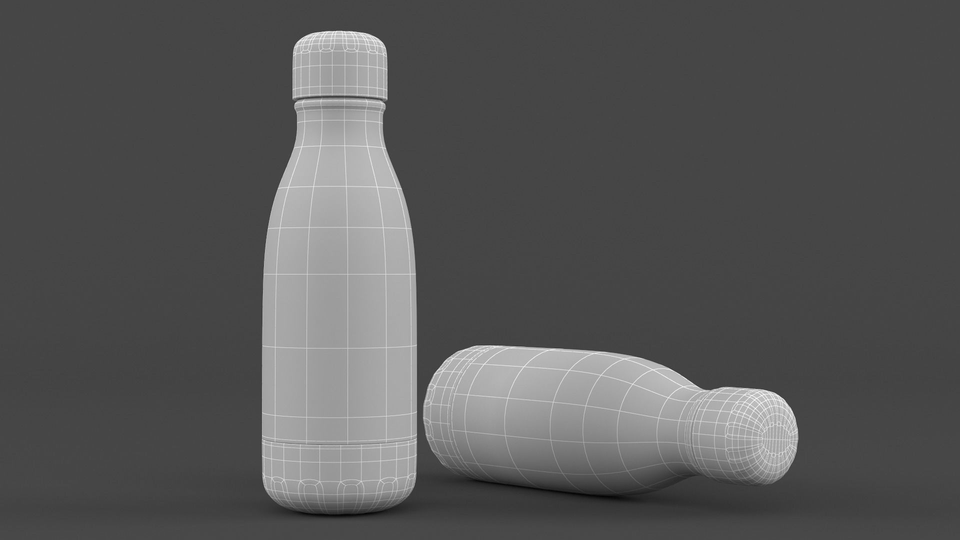 Water Bottle 3D model_5