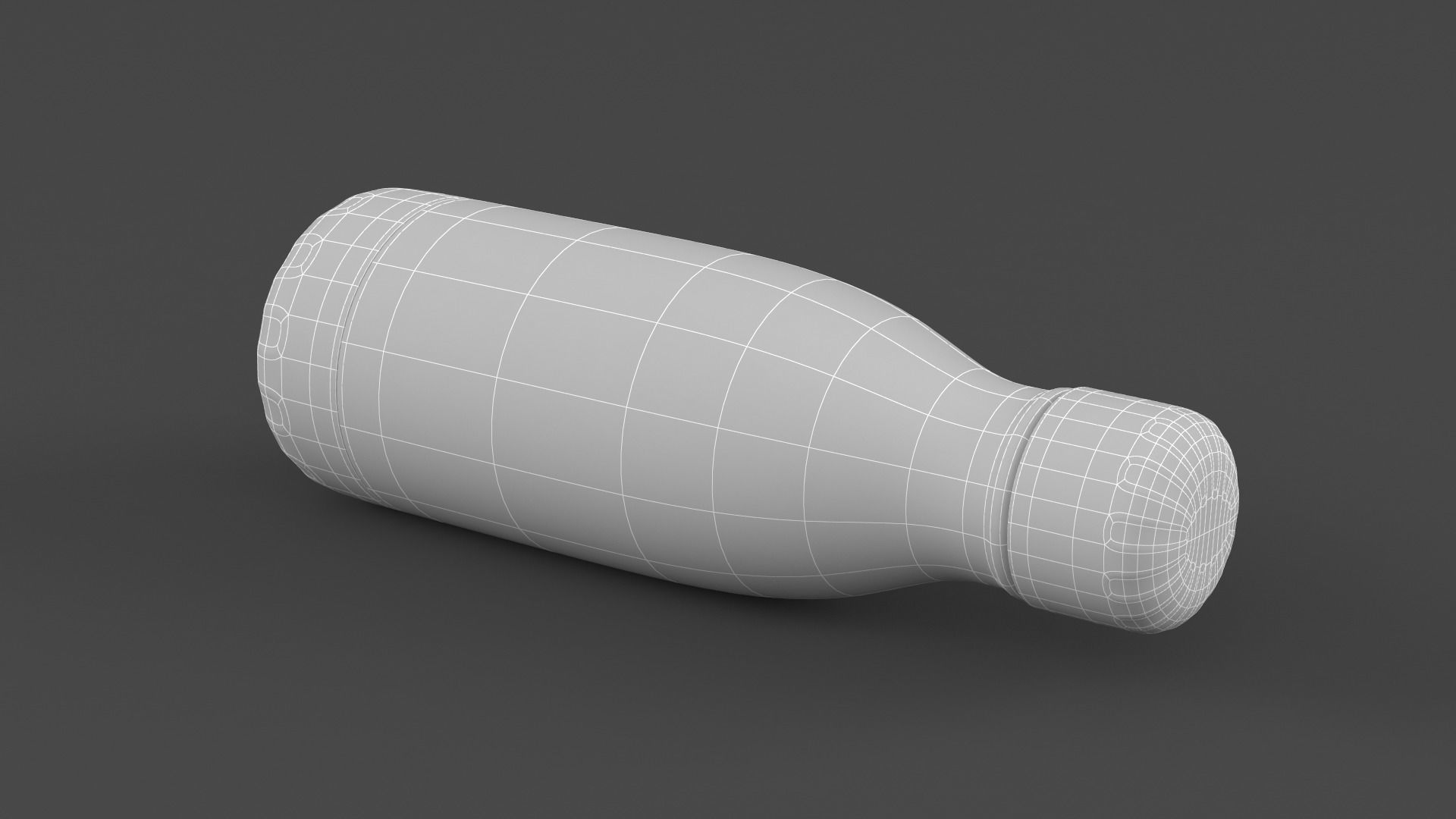 Water Bottle 3D model_8