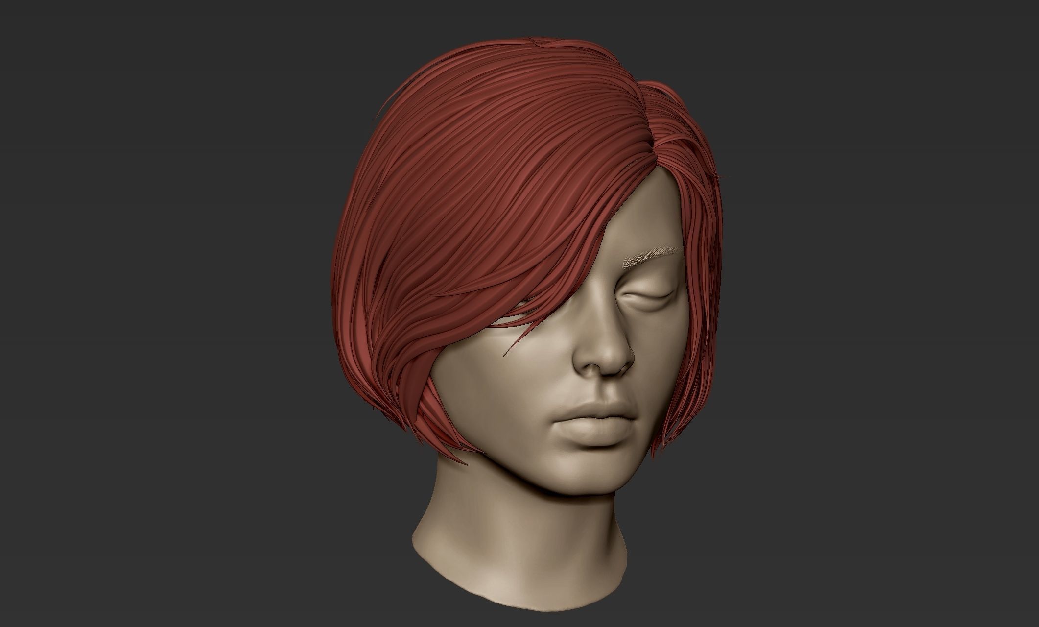 Hair 56 3D model_23