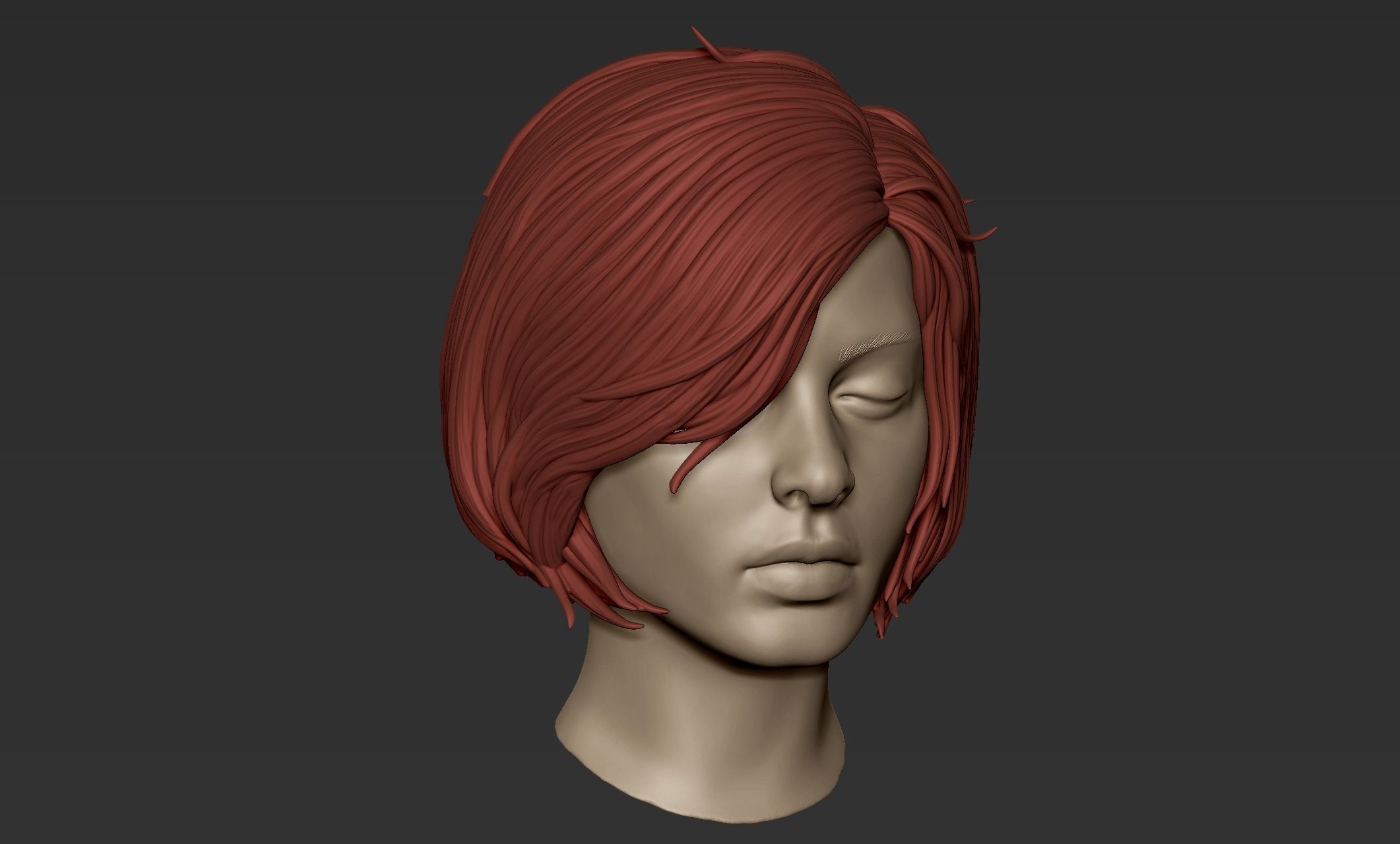 Hair 56 3D model_22