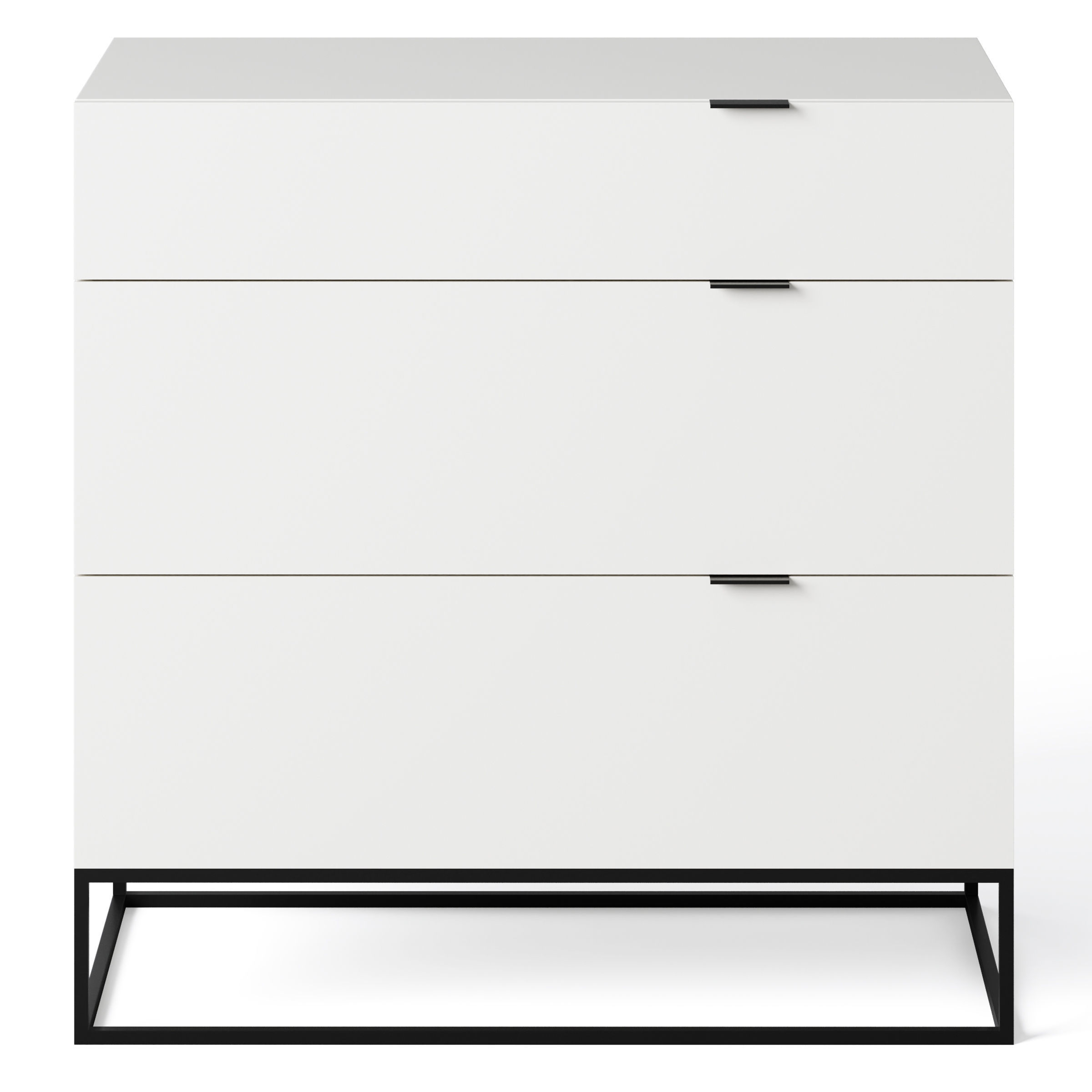 Chest of drawers and bedside table Plano by Cosmo 3D model_2