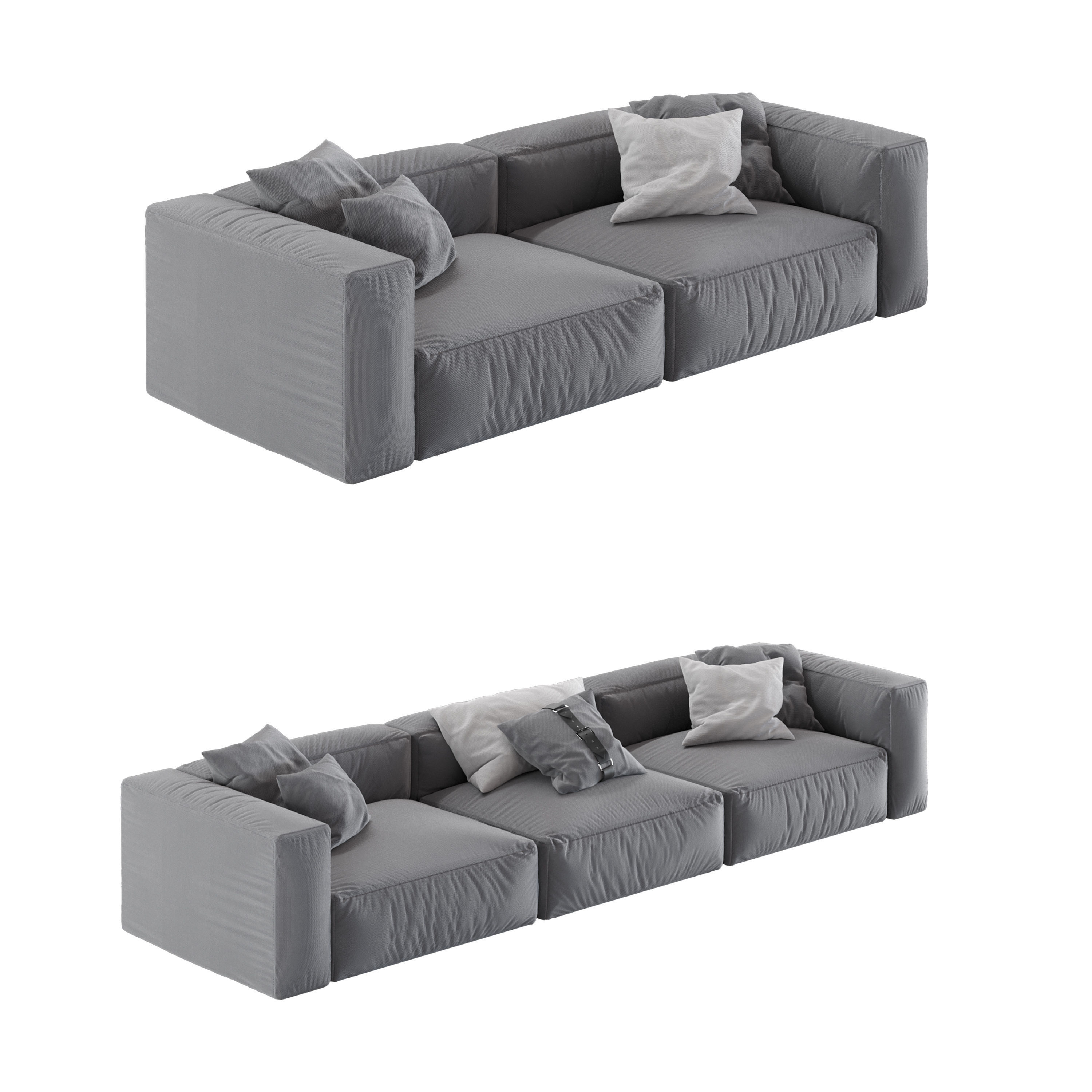 Meroni Colzani Bellagio Sofa 3D model_2