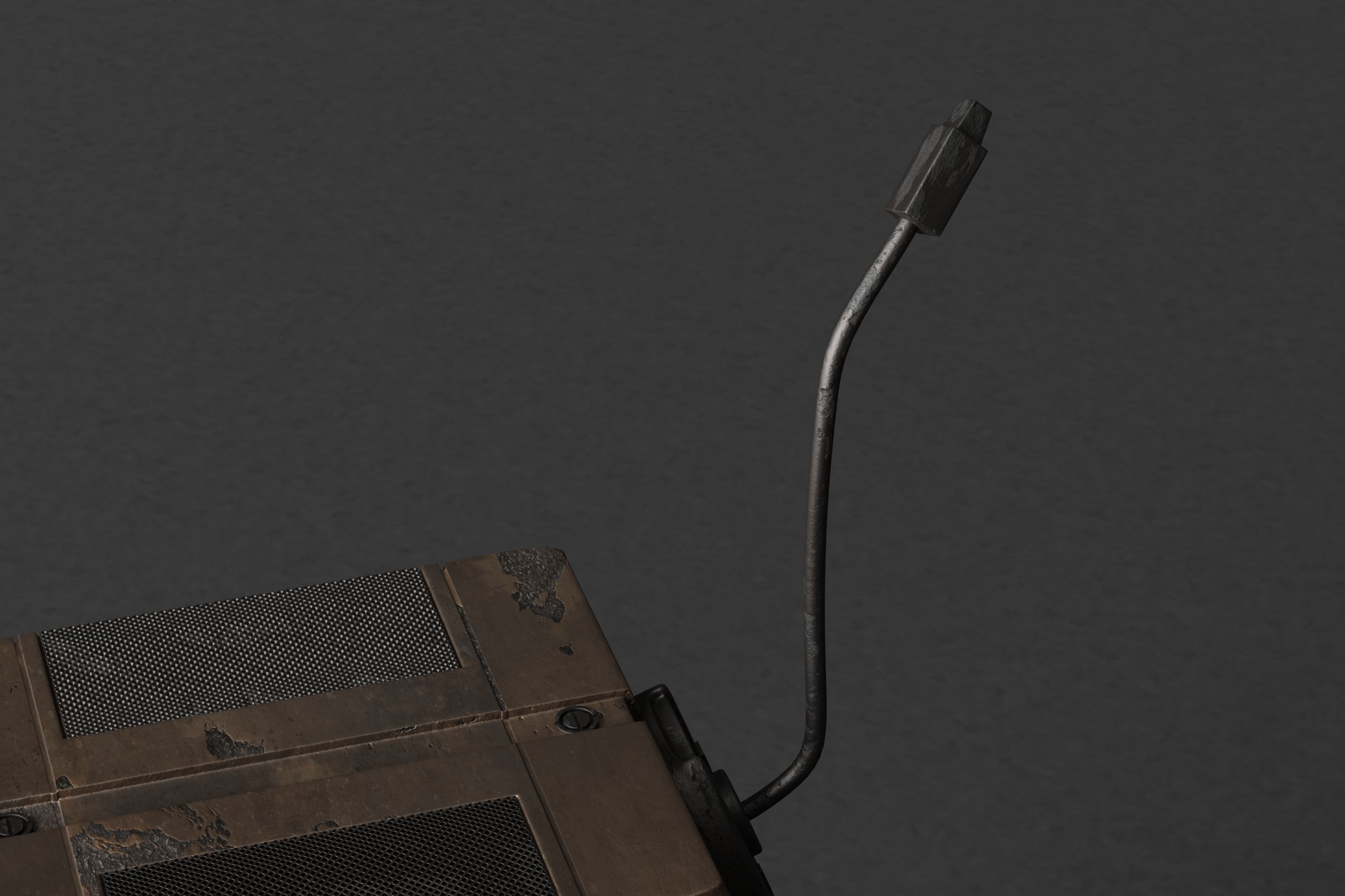 Robot V28 Low-poly 3D model_9