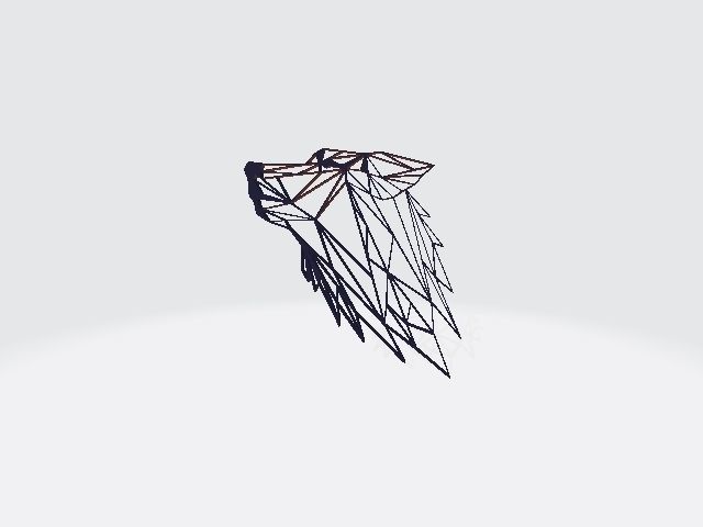 polygon 3d printable wall art 3D print model_8