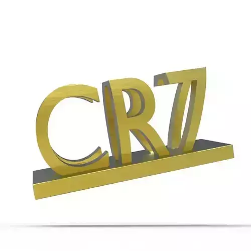 Cristiano Ronaldo 3D Text Base