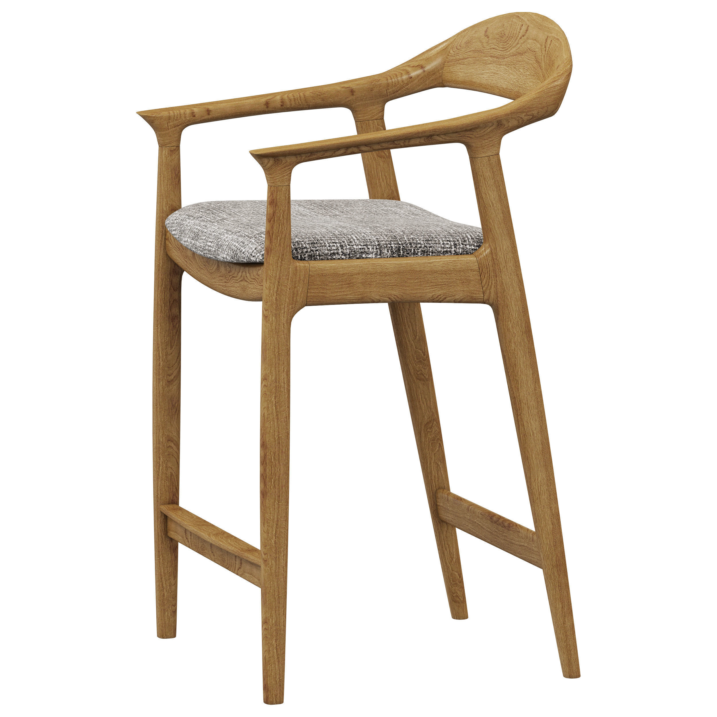 Deephouse Barolo stool 3D model_3