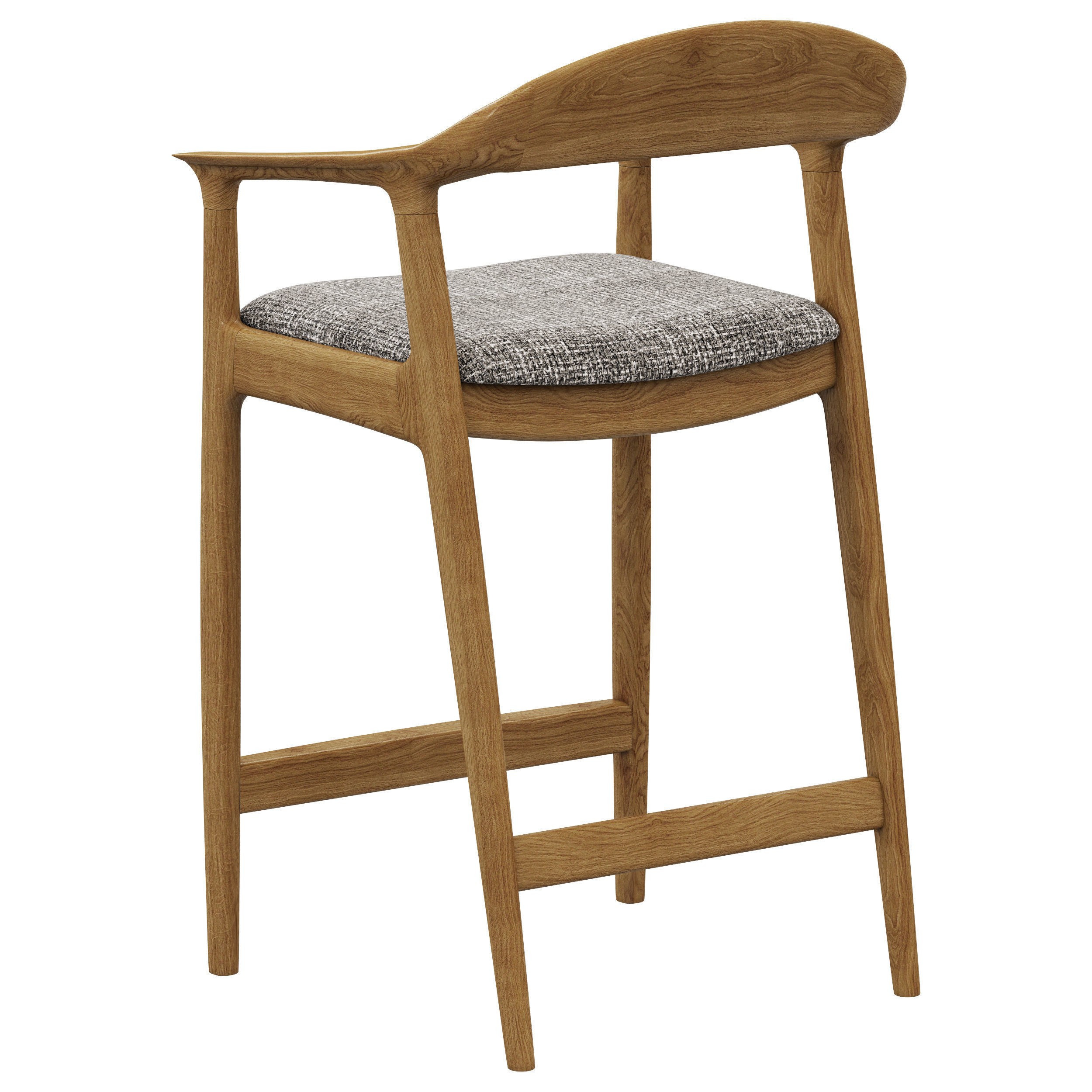 Deephouse Barolo stool 3D model_4