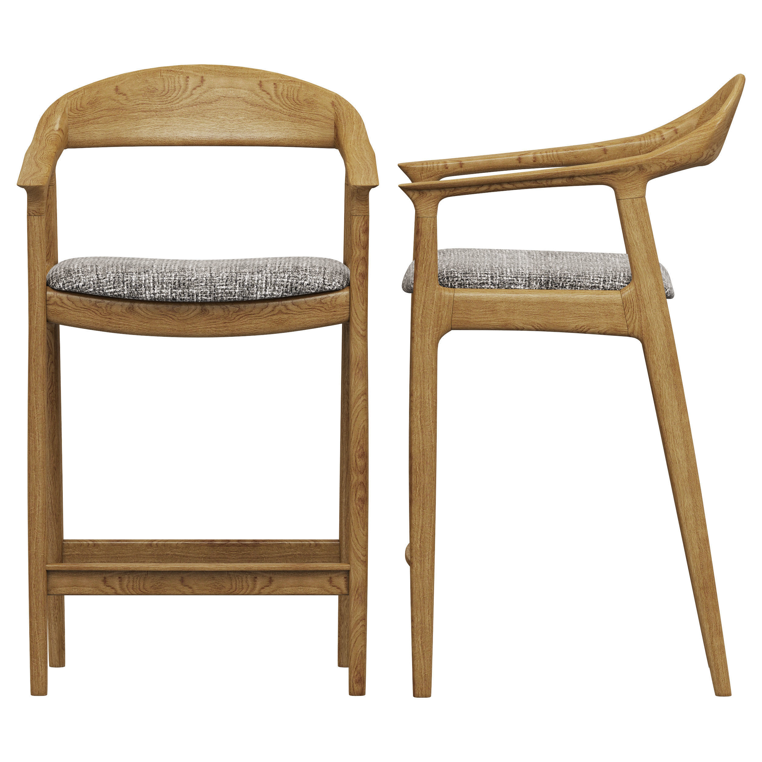 Deephouse Barolo stool 3D model_1