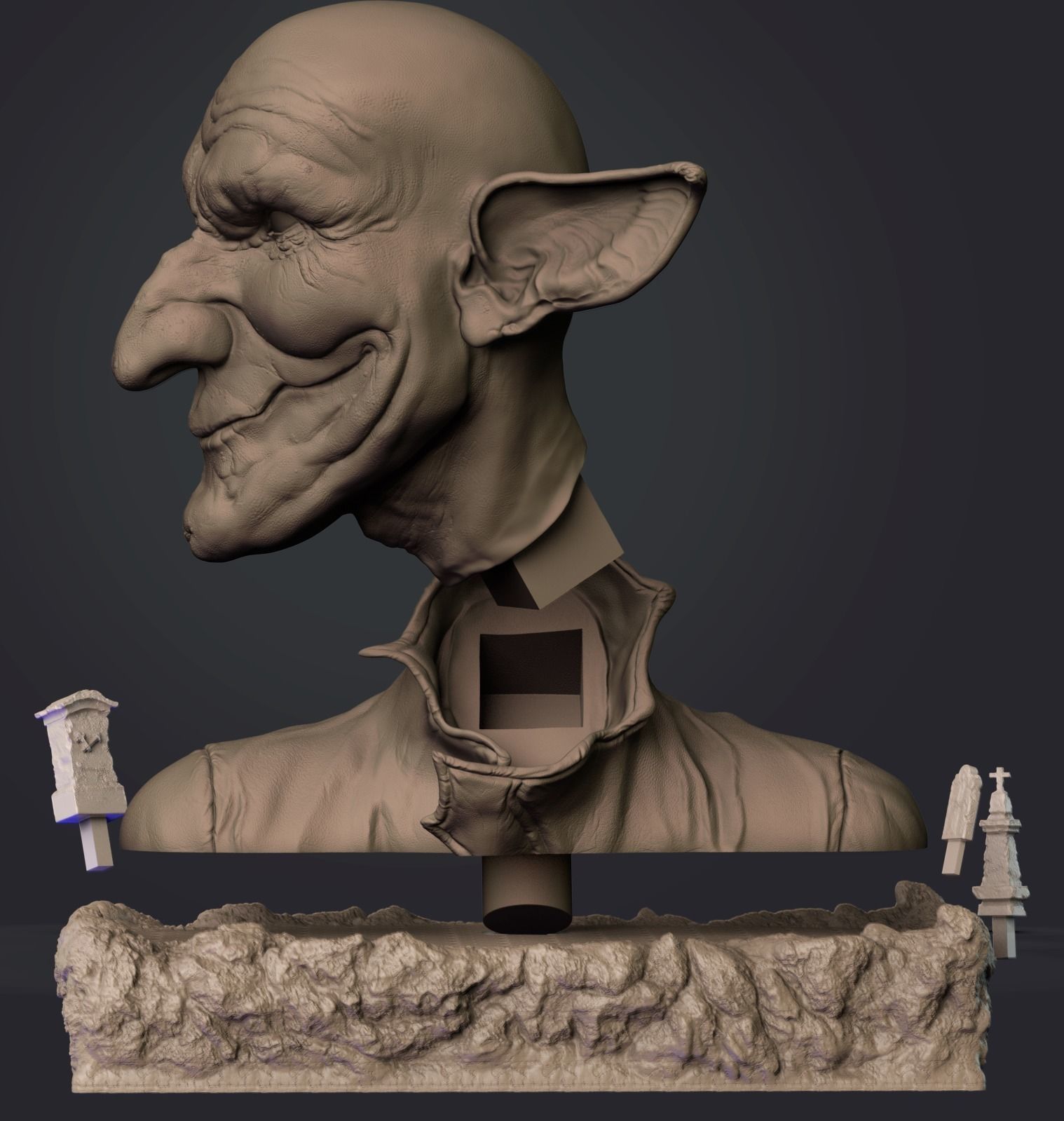 3d Printable Bust Free 3D print model_1