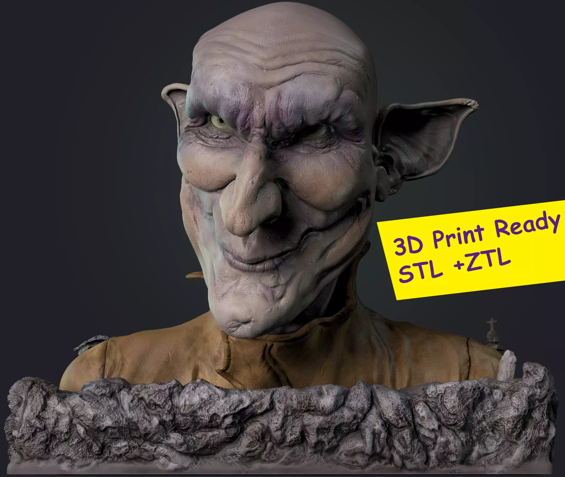 3d Printable Bust Free 3D print model_0