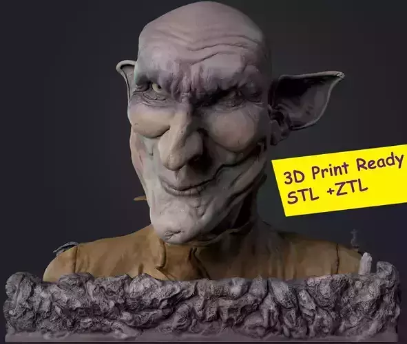 3d Printable Bust Free 3D print model