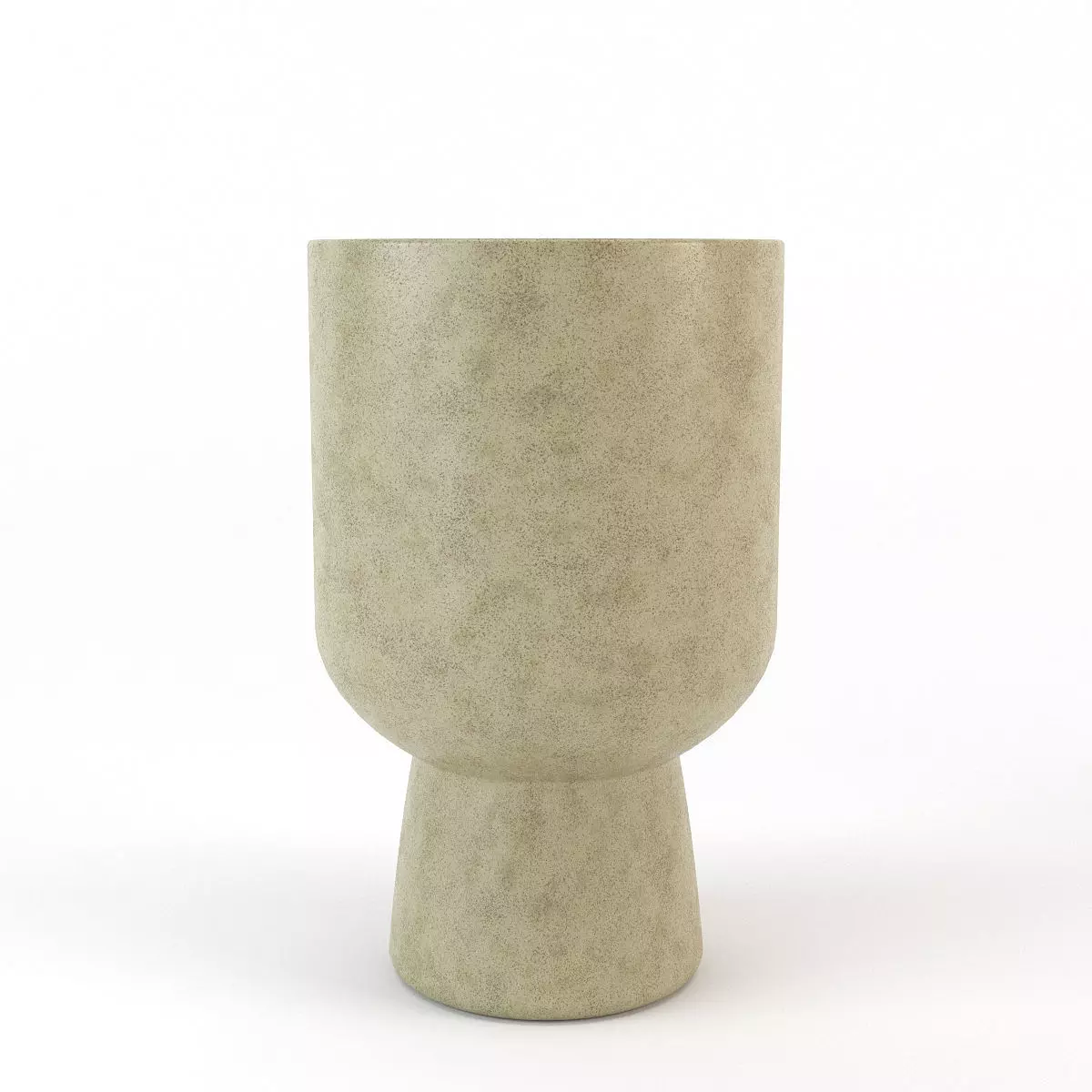 Plant Pot SOLVI - D25xH40cm - JYSK Low-poly 3D model