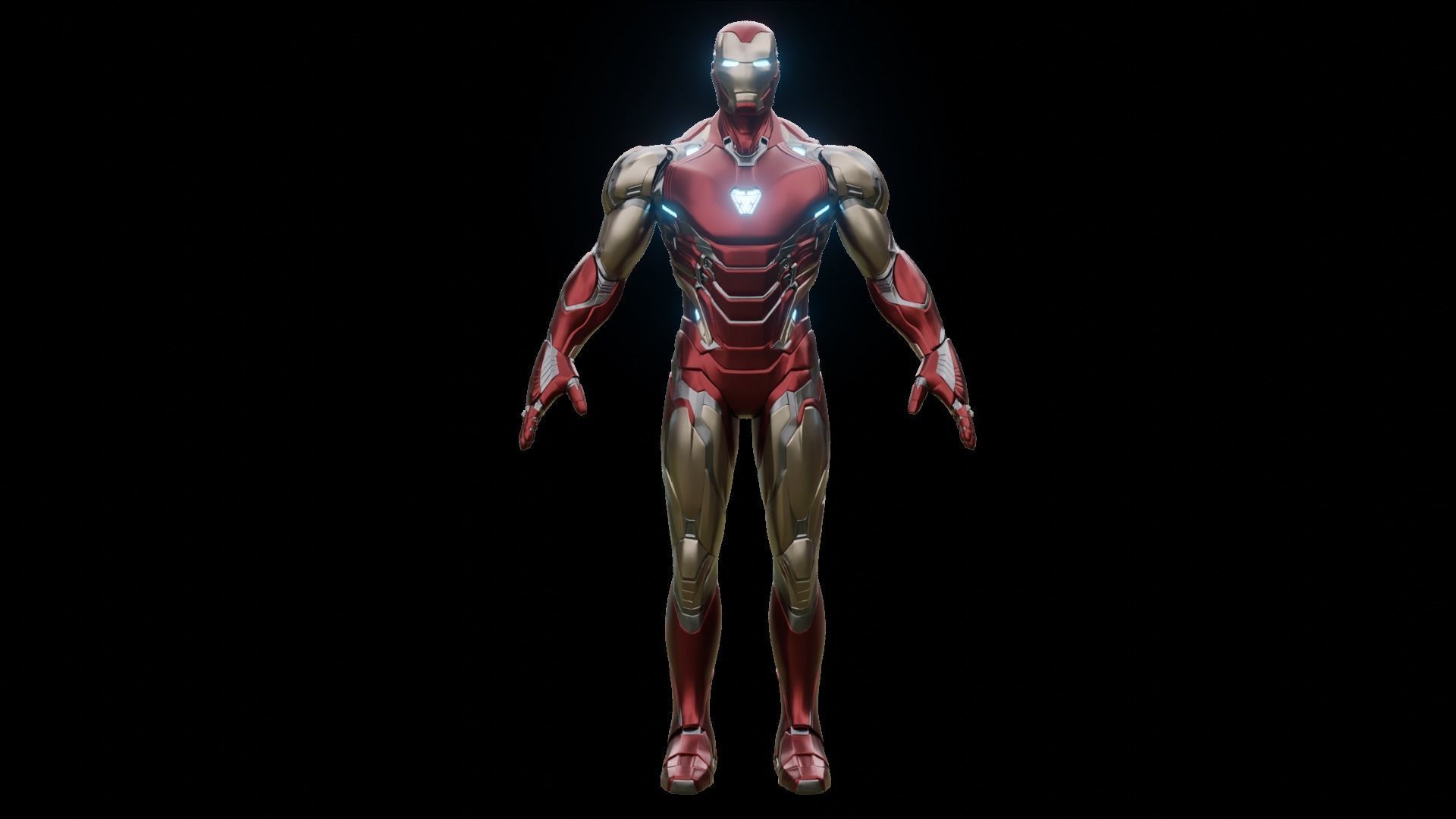 Mark 85 Model with Nanotech system 3D model rigged | CGTrader