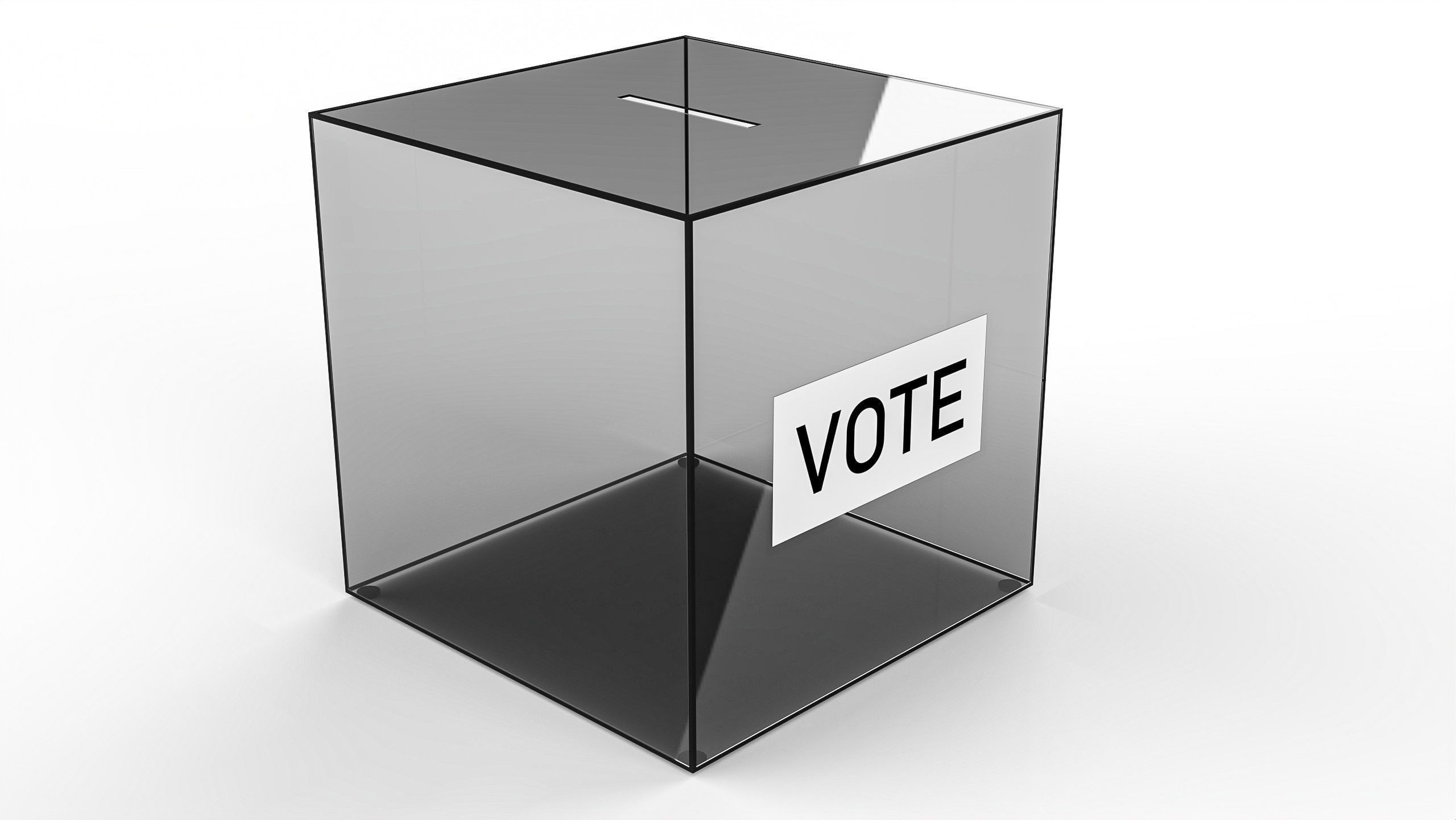 Vote Box Pack Low-poly 3D model_6