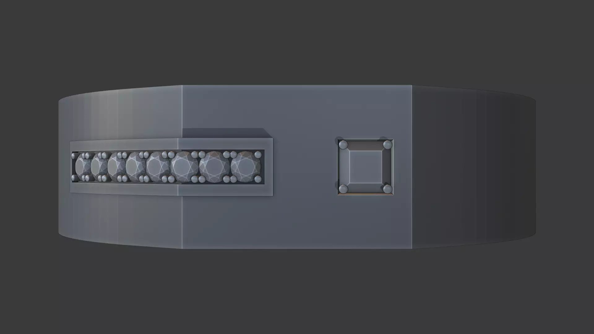 diamond ring 3D print model