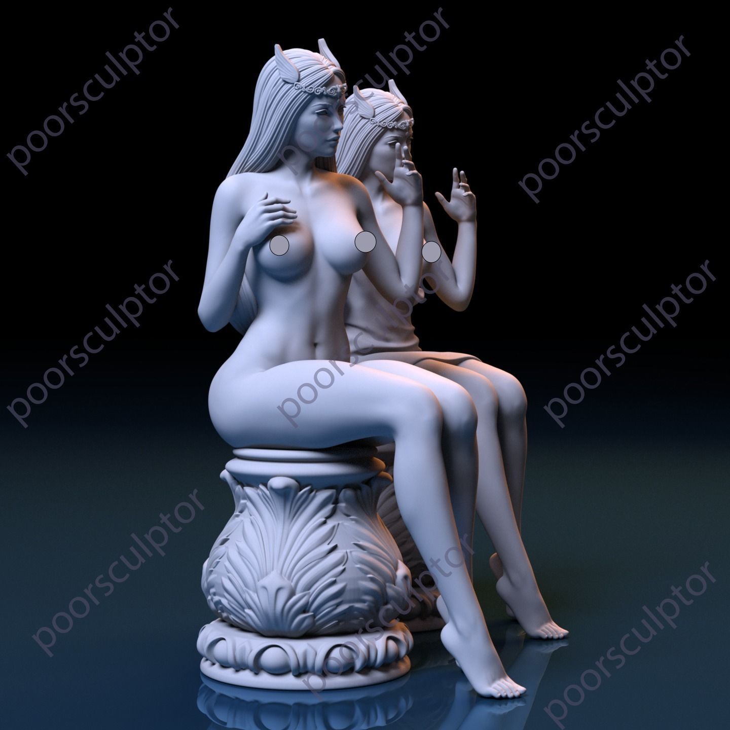 OLYMPIAN GREEK GODS 3D print model_4